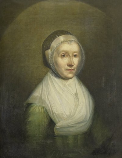 Portrait of Christina Sebilla Charlotte Bakhuizen (1750-1810) by Benjamin Wolff