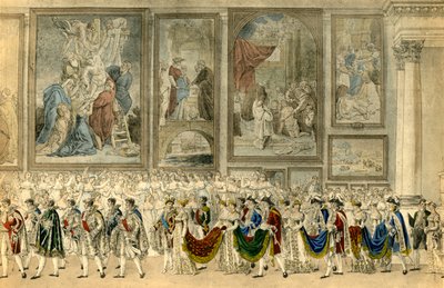 The Wedding Procession of Napoleon and Marie Louise of Austria by Benjamin Zix