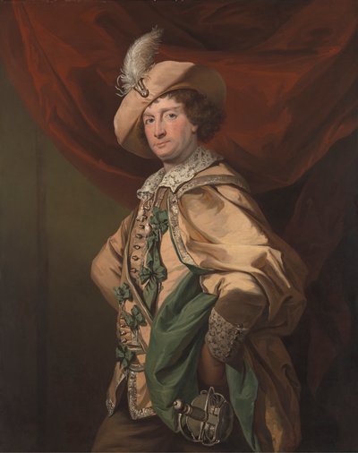 Henry Woodward as Petruchio in Catherine and Petruchio, a version by Garrick of 