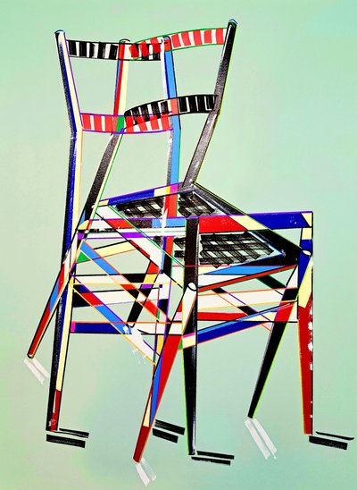 Superleggera Chair, after Gio Ponti, 2016 by Benoit Erwann Boucherot