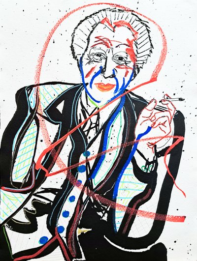 Surportrait: Frank Lloyd Wright, 2022 by Benoit Erwann Boucherot