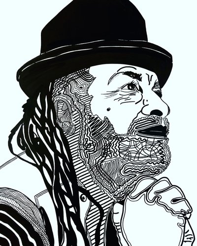 Surportrait: Rodney Saint-Éloi, 2021 by Benoit Erwann Boucherot