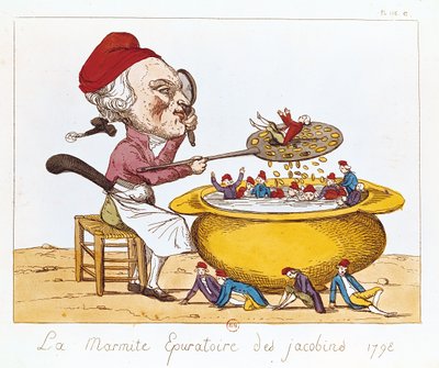 The Purifying Pot of the Jacobins by Benoit Louis Henriquez
