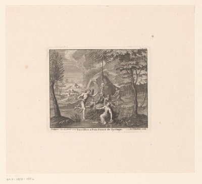 Offering to Pan and the Transformation of Syrinx by Benoît Audran (I)