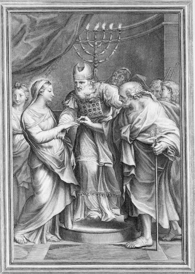 Marriage of the Virgin by Benoît Farjat