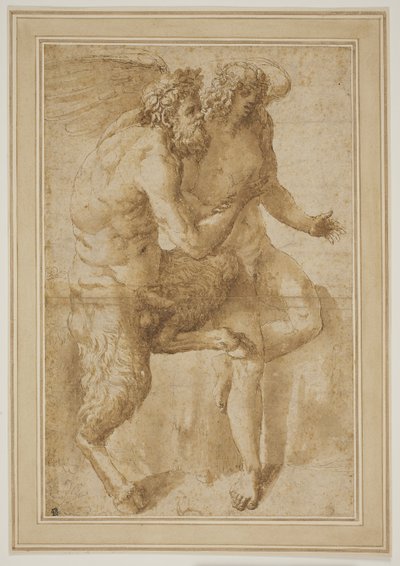 Two Female Figures, with Symbols of Poetry and Music by Benoît Le Coffre