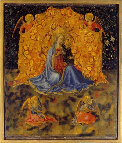 Madonna of Humility by Benozzo Gozzoli
