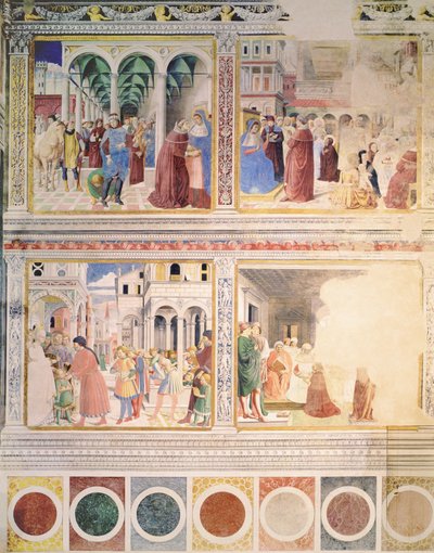 Episodes from the Life of St. Augustine, 1463-65 by Benozzo di Lese di Sandro Gozzoli