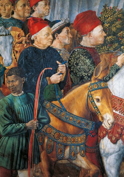 Cosimo the Elder (detail) by Benozzo di Lese di Sandro Gozzoli