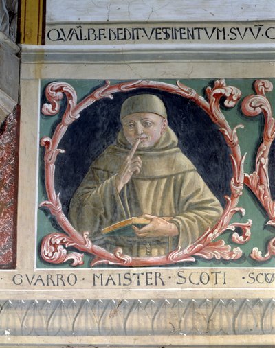 John Duns Scotus (c.1265-c.1308) 1450 by Benozzo di Lese di Sandro Gozzoli
