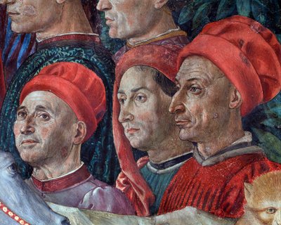The Journey of the Magi. Cortege of the Magi of Jerusalem to Bethlehem (detail) by Benozzo di Lese di Sandro Gozzoli