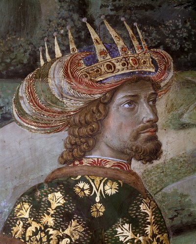 The Journey of the Magi (detail) by Benozzo di Lese di Sandro Gozzoli