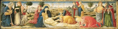 The Lamentation over the Dead Christ by Benozzo di Lese di Sandro Gozzoli