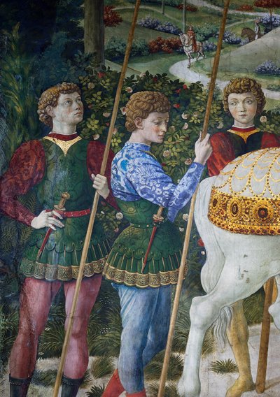 The Procession of the Magi (detail) by Benozzo di Lese di Sandro Gozzoli