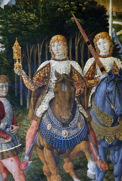 The Procession of the Magi (detail) by Benozzo di Lese di Sandro Gozzoli