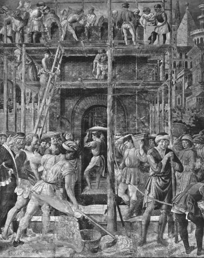 The Tower of Babel by Benozzo di Lese di Sandro Gozzoli