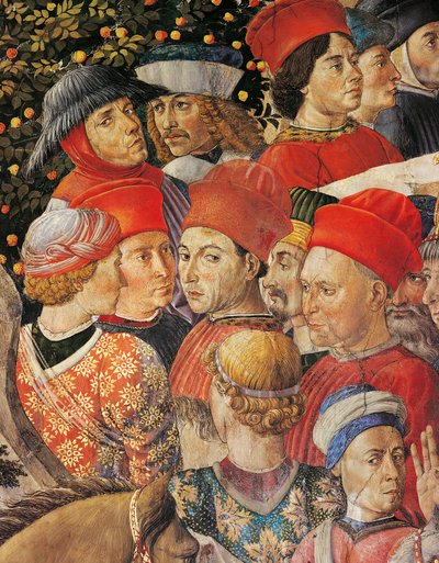 The Cavalcade of the Magi by Benozzo di Lese di Sandro Gozzoli