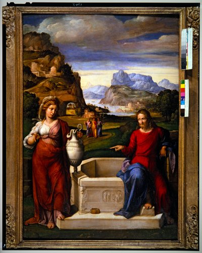 Christ and the Woman of Samaria by Benvenuto Tisi da Garofalo