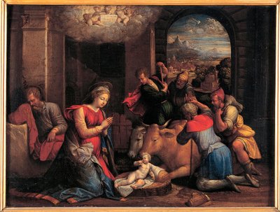 The Adoration of the Shepherds by Benvenuto Tisi da Garofalo