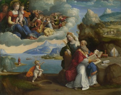The Vision of Saint Augustine by Benvenuto Tisi da Garofalo