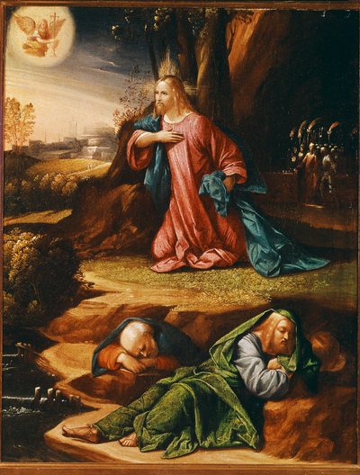 The Agony in the Garden by Benvenuto Tisi da Garofalo