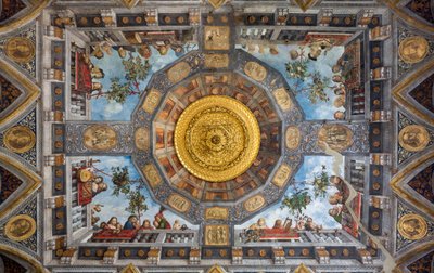 Vault of the Hall of the Treasure by Benvenuto Tisi da Garofalo