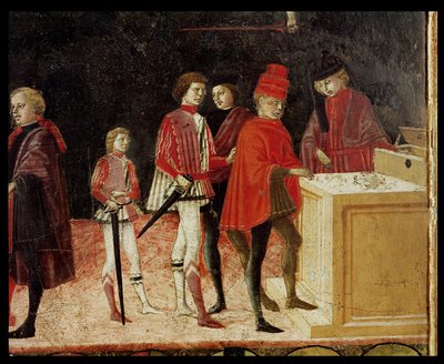 The Council Finances in Times of War and of Peace (detail) by Benvenuto di Giovanni