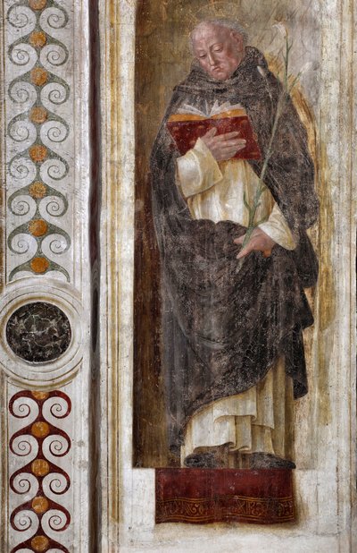 Representation of Saint Dominic by Bernadino Jacobi Butinone