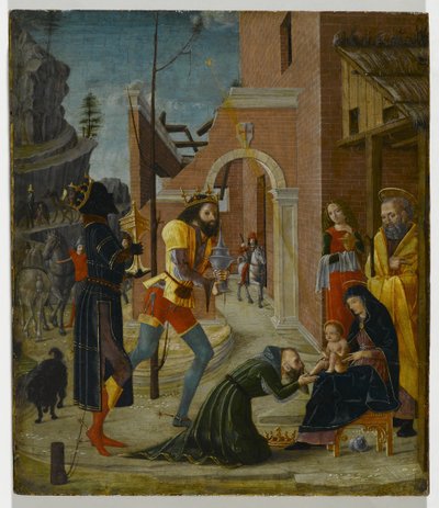 The Adoration of the Magi, c.1485-95 by Bernadino Jacobi Butinone