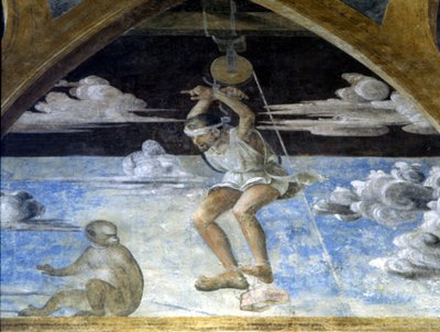 Fresco in the Church of S. Pietro in Gessate, Milan by Bernadino and Zenale B.  Butinone