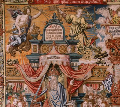 The Honours; Nobility. Fourth tapestry in the series. Ca 1550 by Bernaert van (circle of) Orley