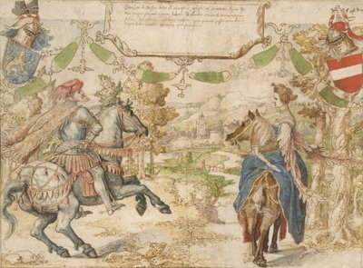 Otto, Count of Nassau and his Wife Adelheid van Vianen by Bernaert van Orley