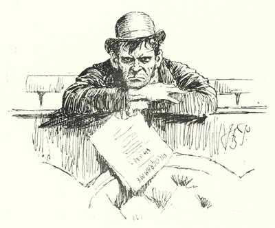 The Earnest Student of the Drama by Bernard (after) Partridge