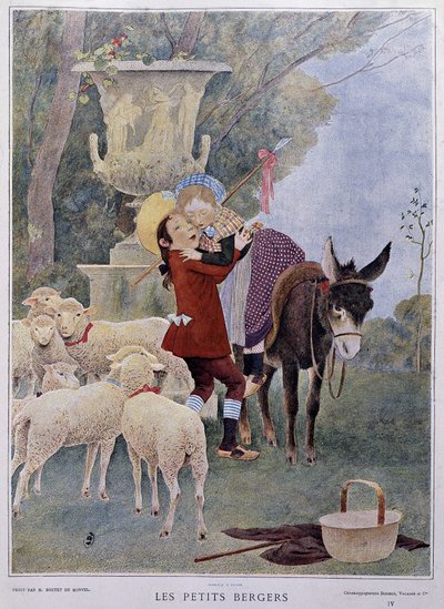 Little Shepherds by Bernard Boutet de Monvel