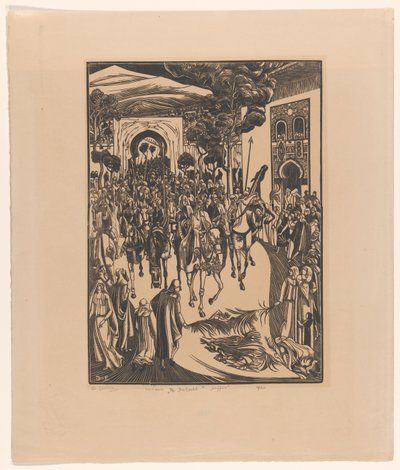The Entry by Bernard Essers (signed by artist)