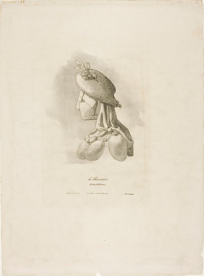 The Butcher-Woman, from Arts et Métiers by Bernard Gaillot