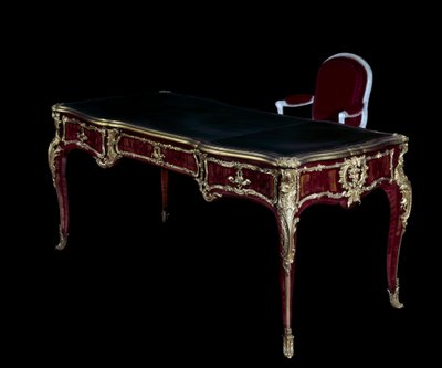 Furniture Louis XV: Office of the Dauphin by Bernard II van Riesen Burgh