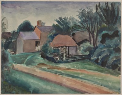 Landscape by Bernard Meninsky