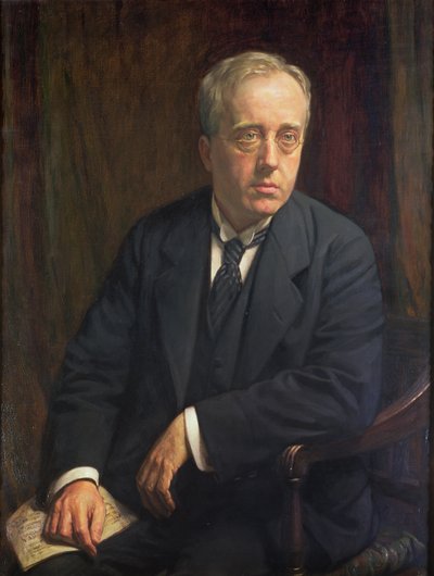 Portrait of Gustav Holst, 1923 by Bernard Munns