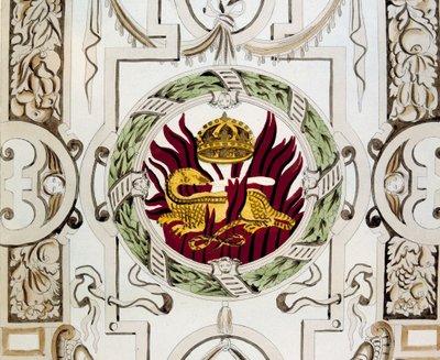 Salamander (badge of Francois I) by Bernard Palissy by Bernard Palissy