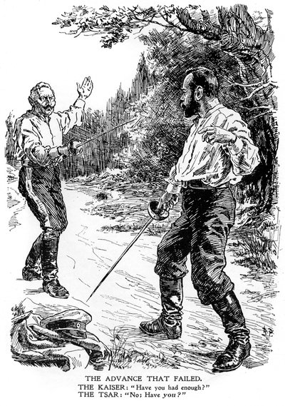 The Advance that Failed, First World War by Bernard Partridge