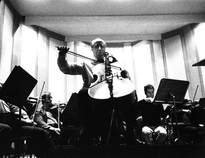 Mstislav Rostropovich by Bernard Perrine
