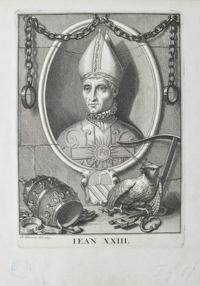 Antipope John XXIII Baldassare Cossa by Bernard Picart