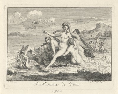 The Birth of Venus by Bernard Picart