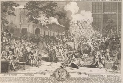 Monument to the Folly of the Year 1720 by Bernard Picart