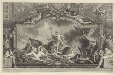 Neptune Calms the Waves by Bernard Picart