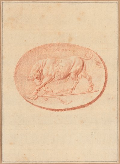 One of Six Cameos with Mythological and Classical Subjects by Bernard Picart