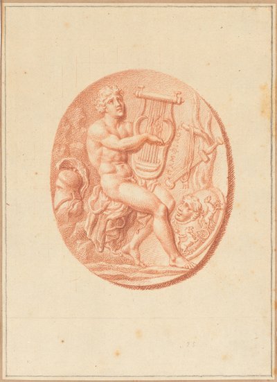 One of Six Cameos with Mythological and Classical Subjects by Bernard Picart