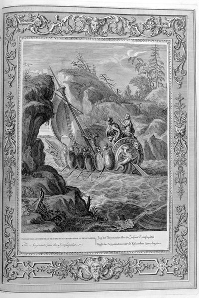 Passage of the Argonauts through the Symplegades, Hellespont by Bernard Picart