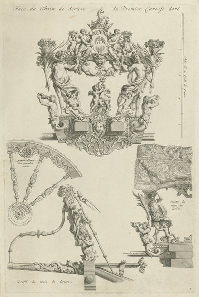 State Coach of the Duke of Ossuna, 1713 by Bernard Picart